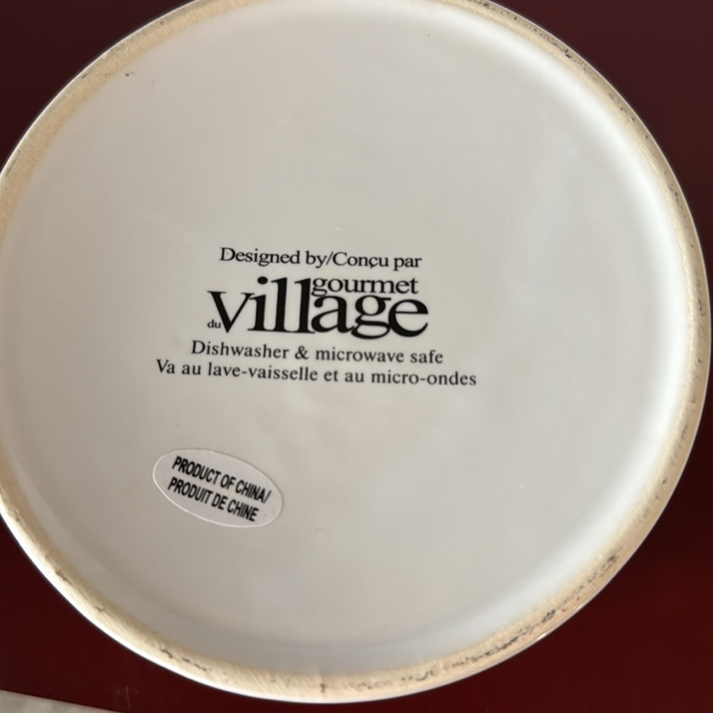 Gourmet Du Village bowl  “By the Sea” Ceramic - Picture 3 of 6